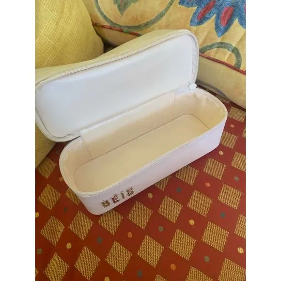 NWT BEIS The Cosmetic Organizer - Recycled Collection in BEIGE - Picture 4 of 8